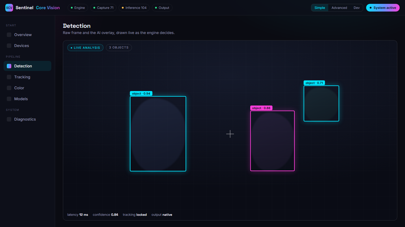 Vision overlay